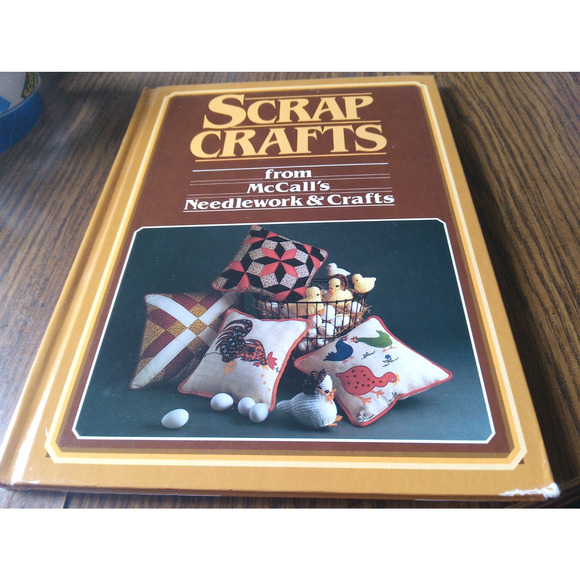Scrap Crafts From McCall's Needlework & Crafts (1984 Sedgewood Press) - Picture 1 of 3